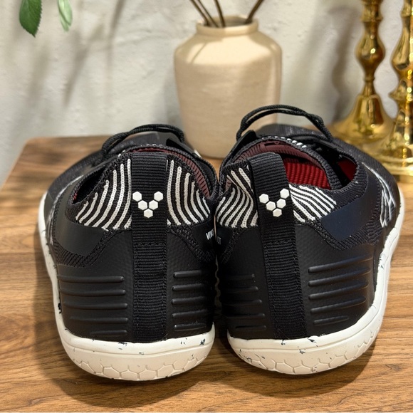 Vivobarefoot Men’s 44 Obsidian Geo Racer Knit Barefoot Shoes Performance Running - Picture 3 of 7